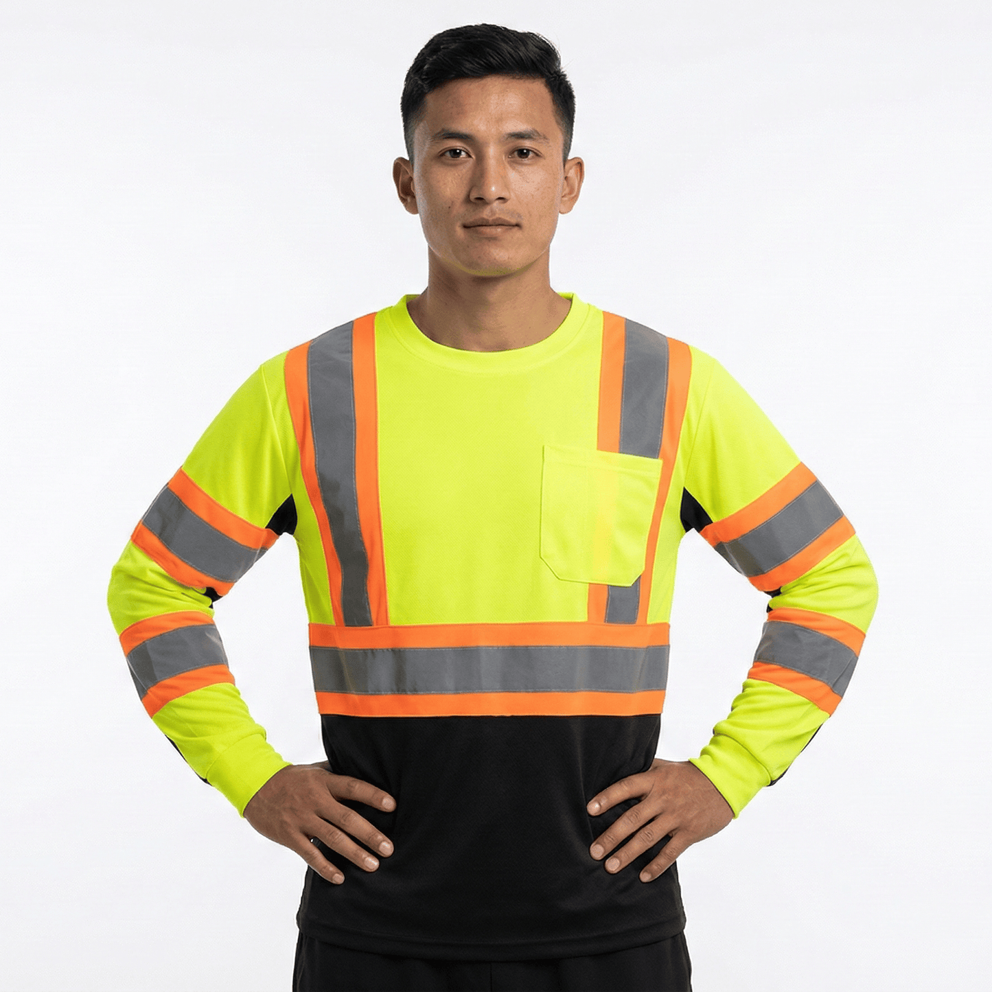 Safety First Outfitters Long sleeve shirt (Yellow)