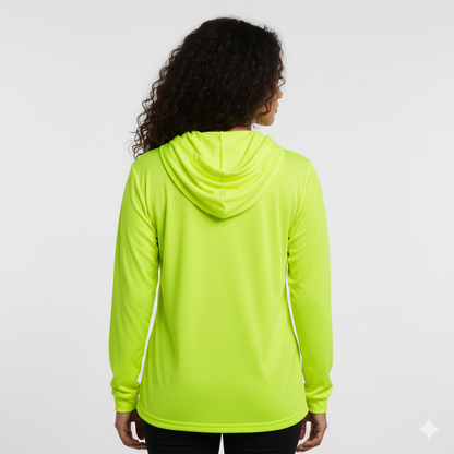 Safety First Outfitters Long-Sleeve Hi-Vis Shirt ( Neon Orange and Neon Yellow )