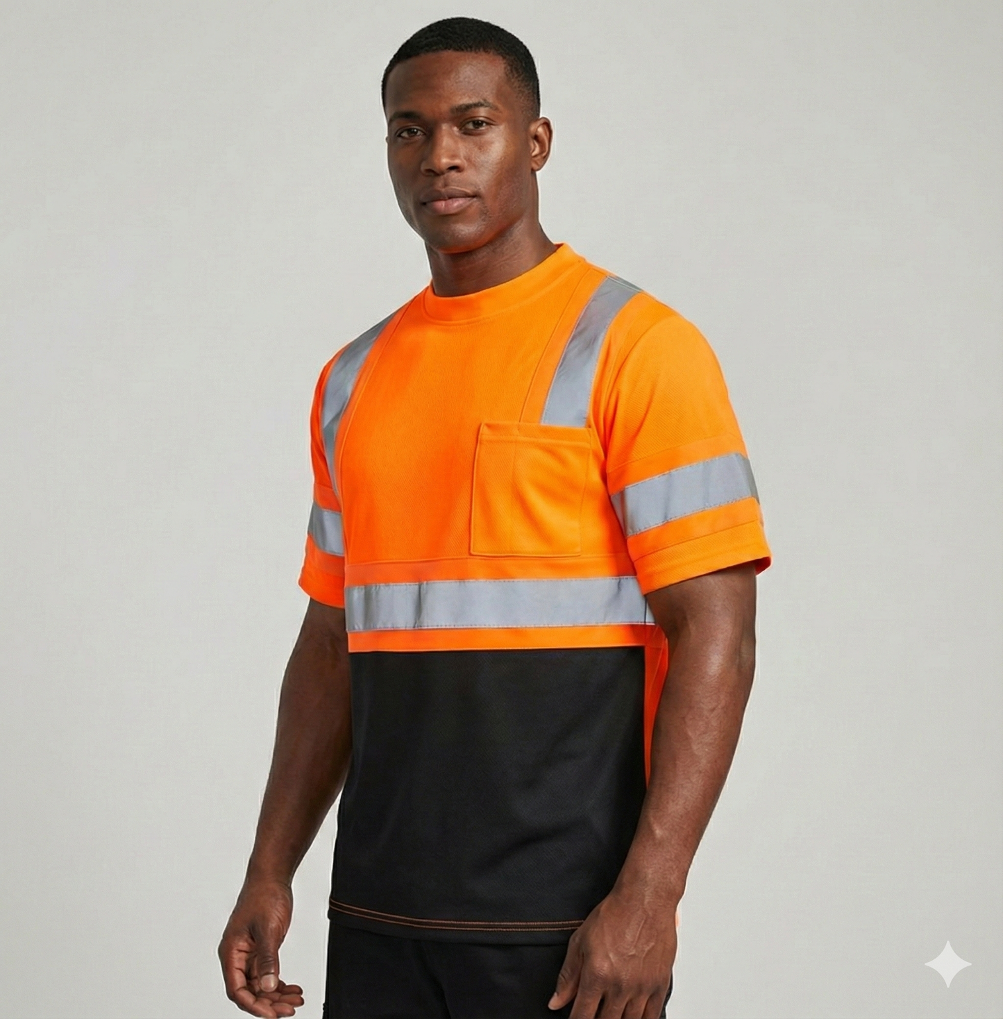 Safety First Outfitters Long-Sleeve Hoodie Shirt ( Neon Orange + Black and Neon Yellow + Black)