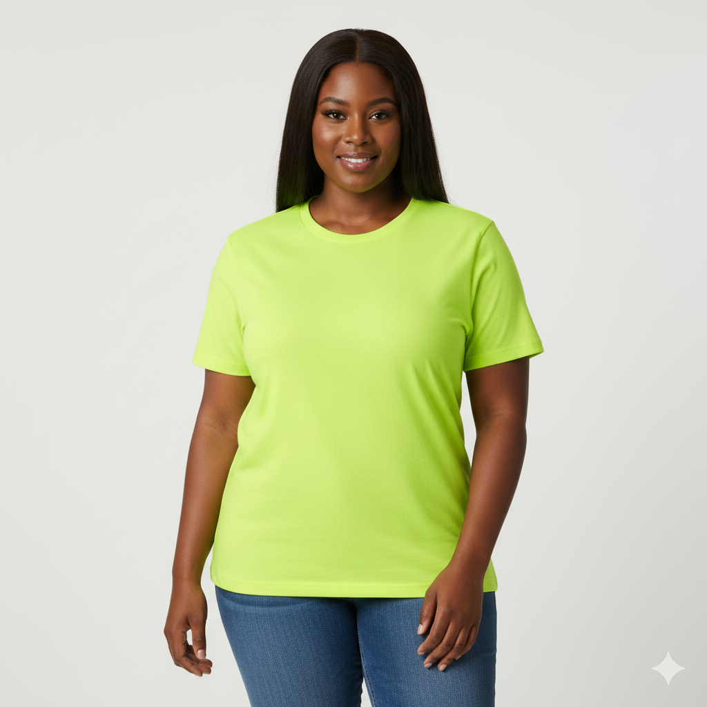 Safety First Outfitters Short-Sleeve Hi-Vis Shirt ( Neon Orange and Neon Yellow )