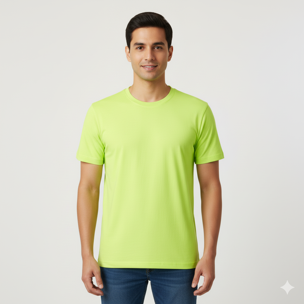 Safety First Outfitters Short-Sleeve Hi-Vis Shirt ( Neon Orange and Neon Yellow )