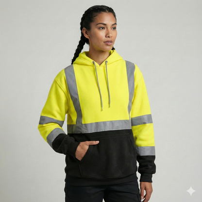 Class 3 Pullover Fleece Sweatshirt With Black Bottom