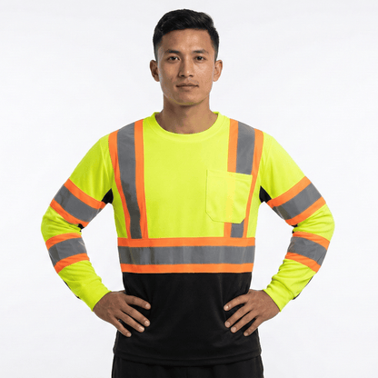 Safety First Outfitters Long sleeve shirt (Yellow)