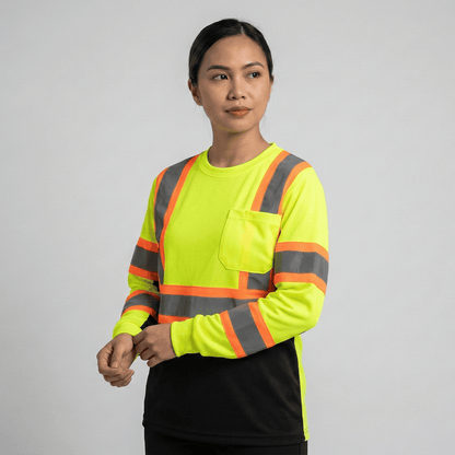Safety First Outfitters Long sleeve shirt (Yellow)